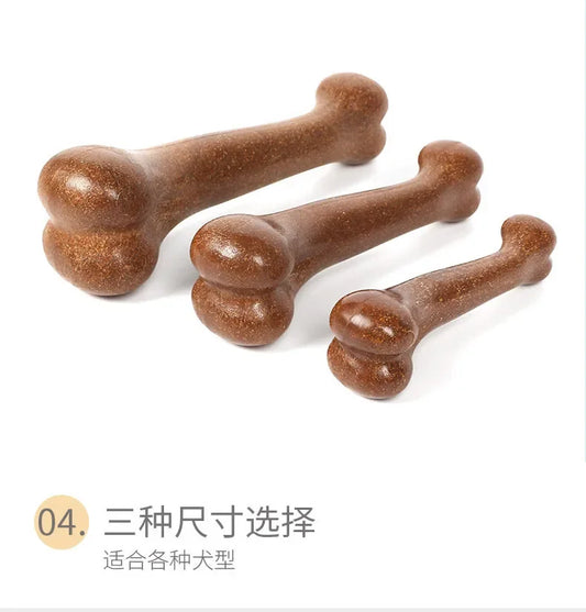 Dog Bone Chews Toys Nearly Indestructible Natural Non-Toxic