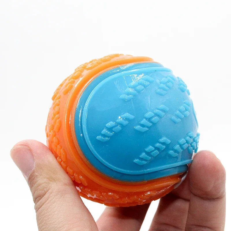 Bite Resistant Squeaky Dog Ball Toy